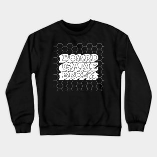 Retro Board Game Bros White Logo Crewneck Sweatshirt